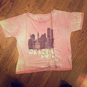 Soft band tee